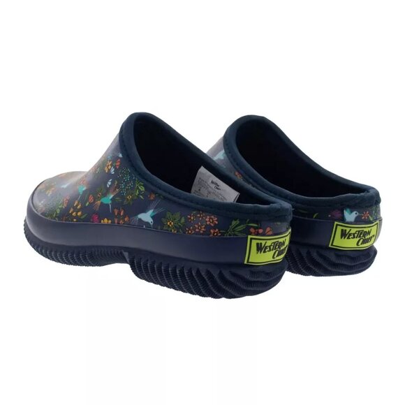 NEW! Western Chief Women's Garden Clog Waterproof Shoes Navy Size 9 NIB - Picture 4 of 6